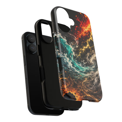 Elemental Cosmic Storm Tough Phone Case — Protective Case