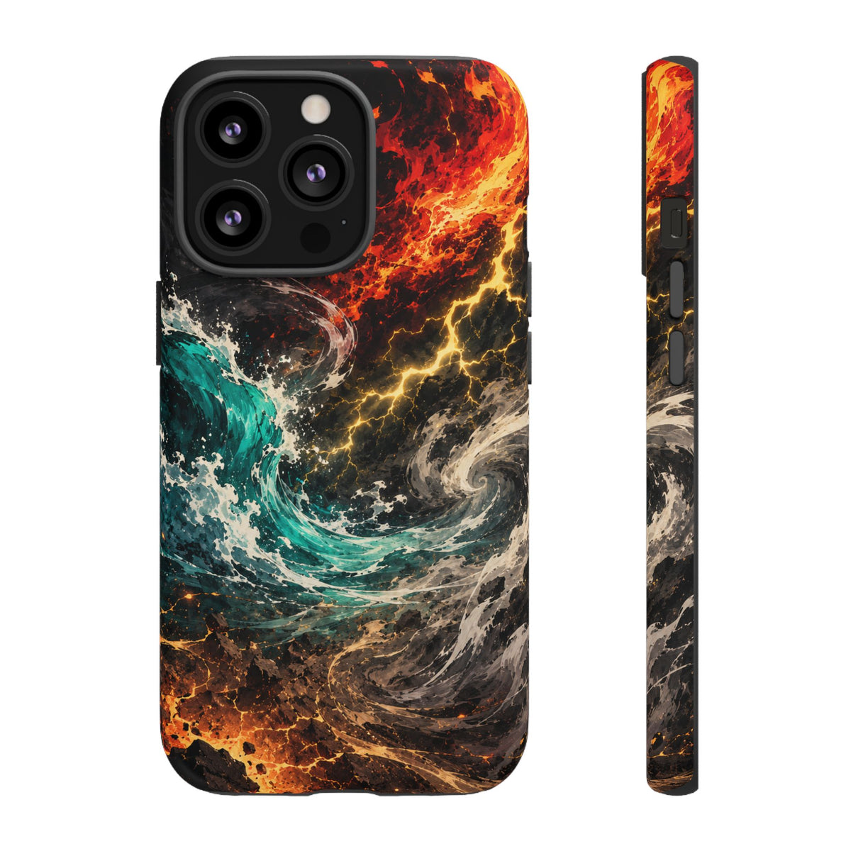 Elemental Cosmic Storm Tough Phone Case — Protective Case