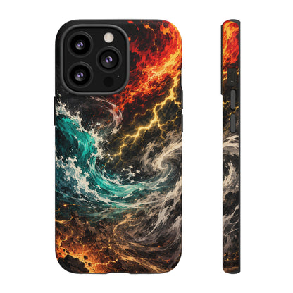 Elemental Cosmic Storm Tough Phone Case — Protective Case