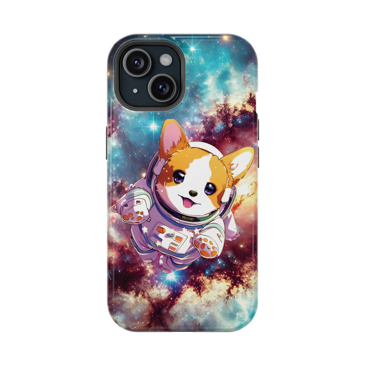 Space Corgi to the Rescue Impact-Resistant Case