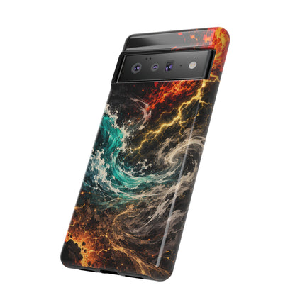 Elemental Cosmic Storm Tough Phone Case — Protective Case