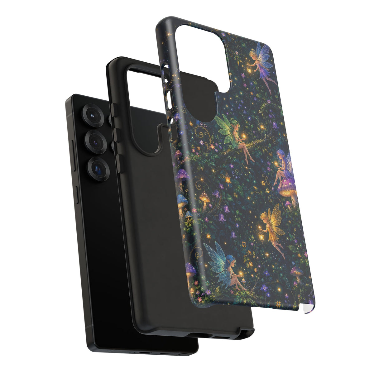Fairy Night Tough Phone Case — Sparkling Fantasy Galaxy Protection