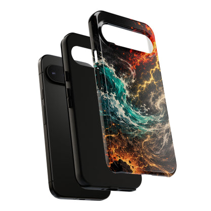 Elemental Cosmic Storm Tough Phone Case — Protective Case