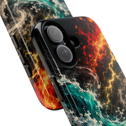 Elemental Cosmic Storm Tough Phone Case — Protective Case
