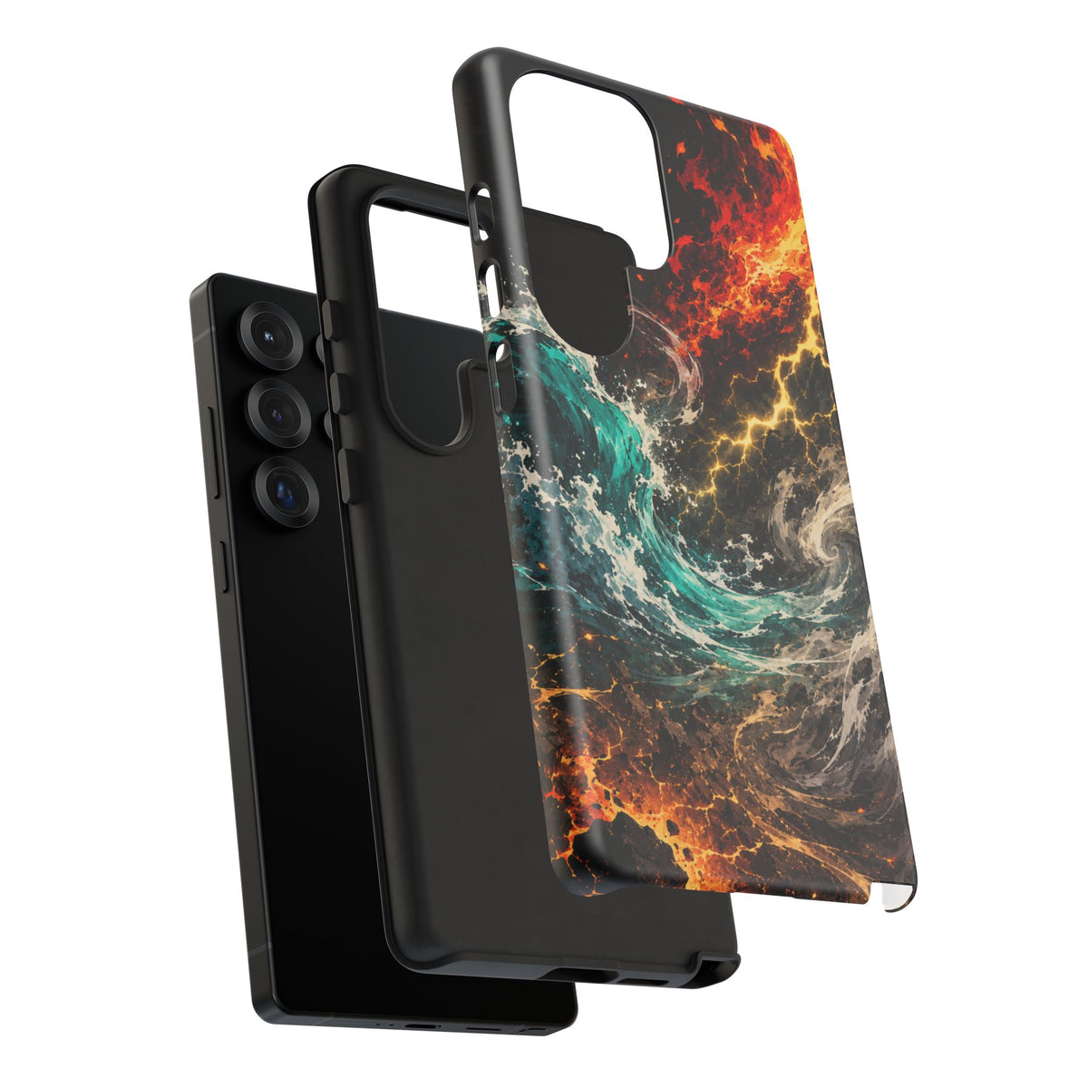 Elemental Cosmic Storm Tough Phone Case — Protective Case