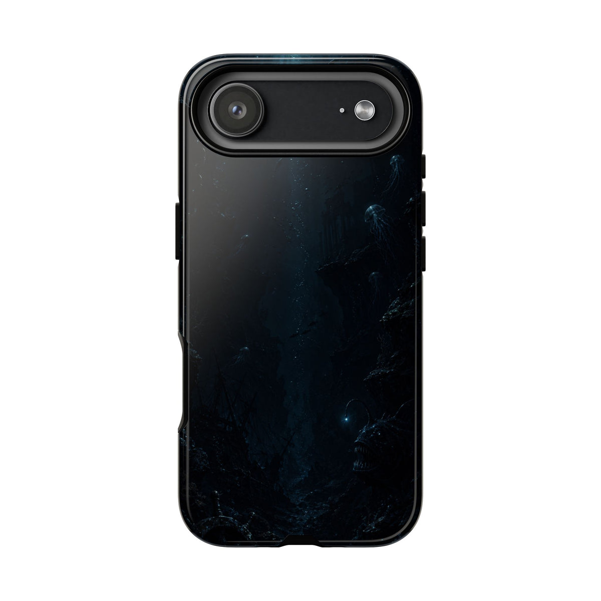 Dark Sea Trench Tough Phone Case — Protective Stylish iPhone Cover
