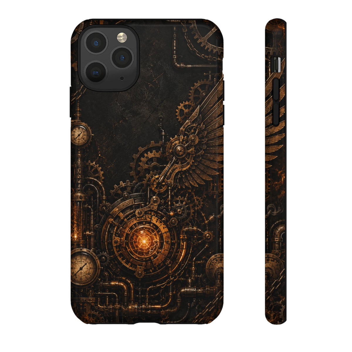 Steampunk Gear Wing Phone Case