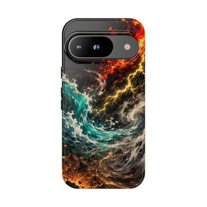 Elemental Cosmic Storm Tough Phone Case — Protective Case