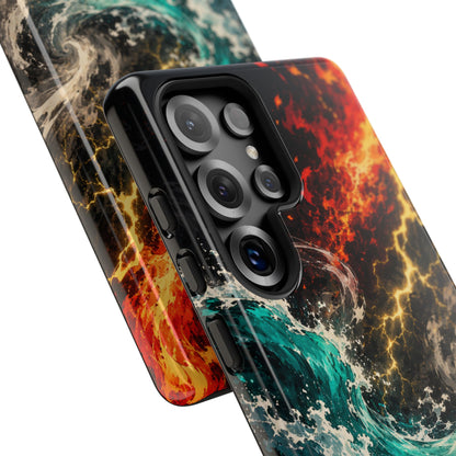 Elemental Cosmic Storm Tough Phone Case — Protective Case