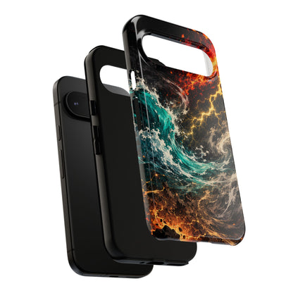 Elemental Cosmic Storm Tough Phone Case — Protective Case