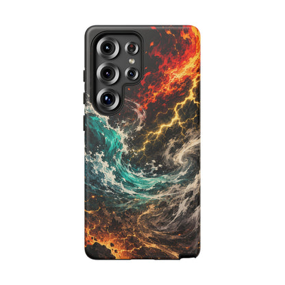 Elemental Cosmic Storm Tough Phone Case — Protective Case