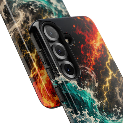 Elemental Cosmic Storm Tough Phone Case — Protective Case