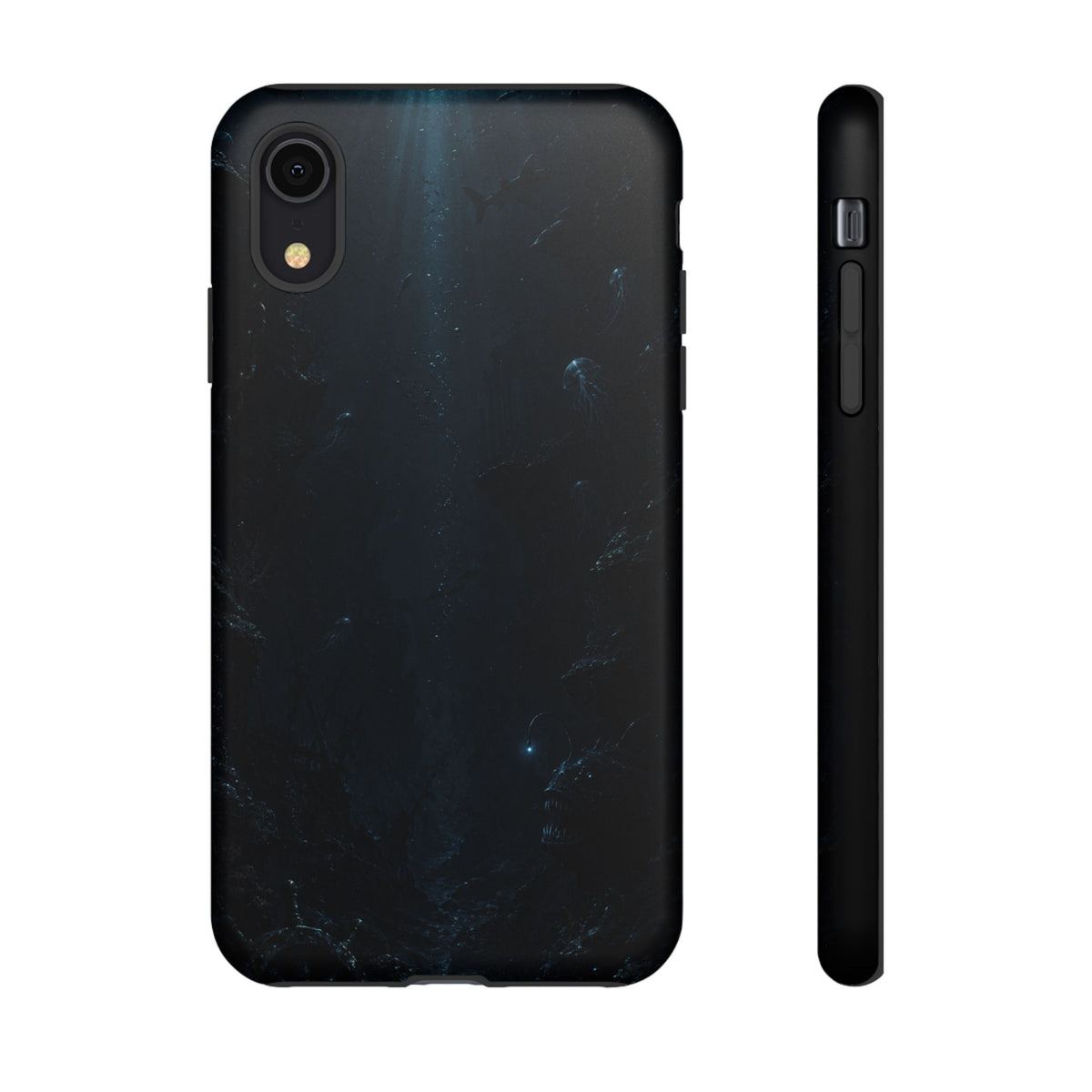 Dark Sea Trench Tough Phone Case — Protective Stylish iPhone Cover