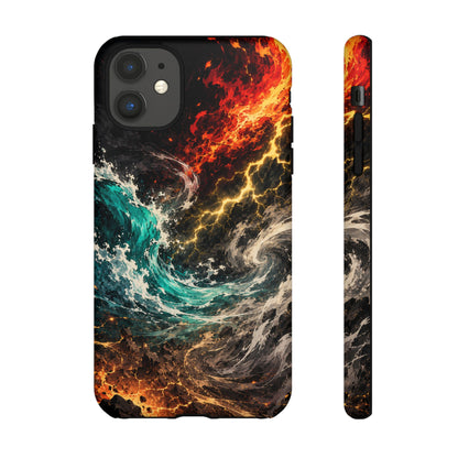 Elemental Cosmic Storm Tough Phone Case — Protective Case