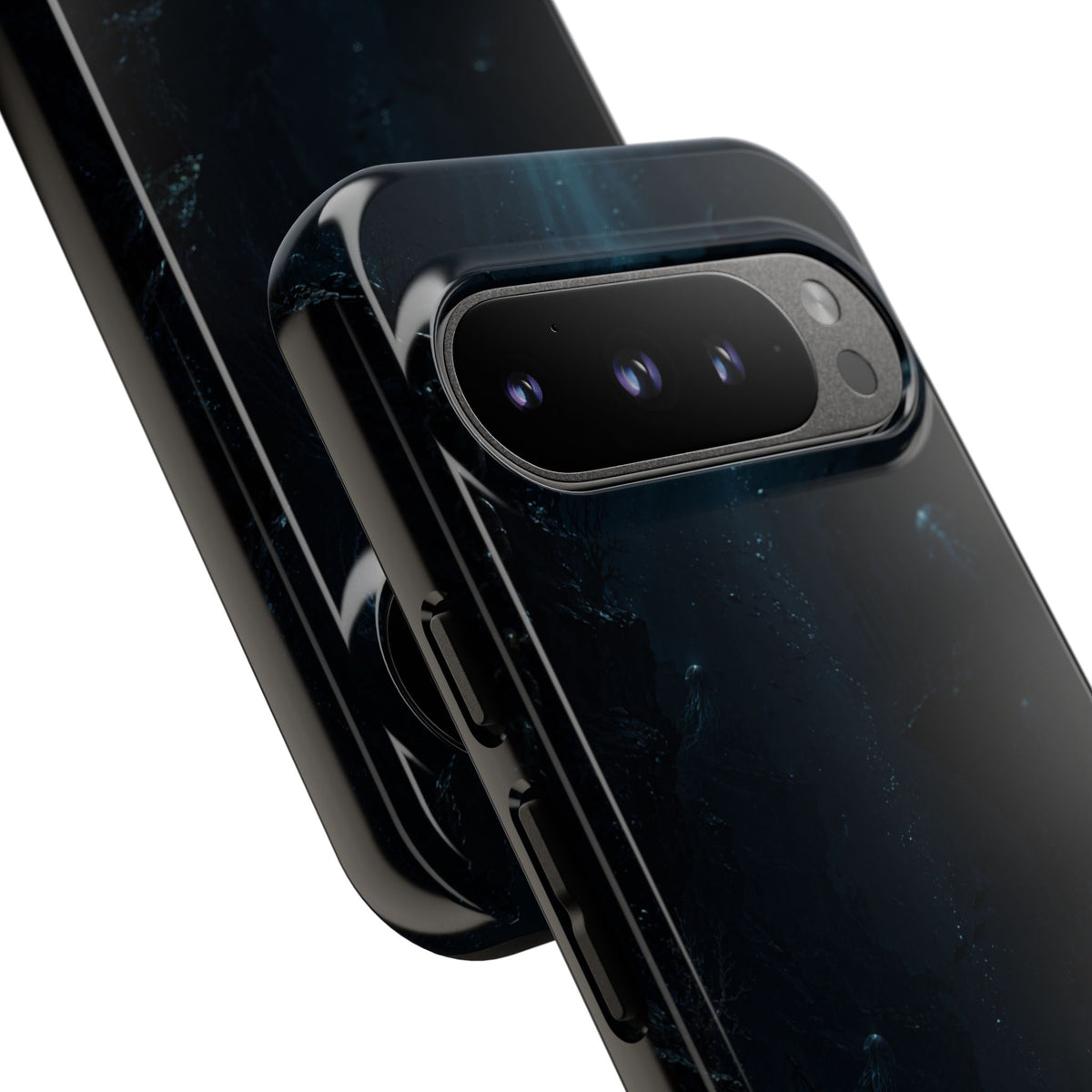Dark Sea Trench Tough Phone Case — Protective Stylish iPhone Cover