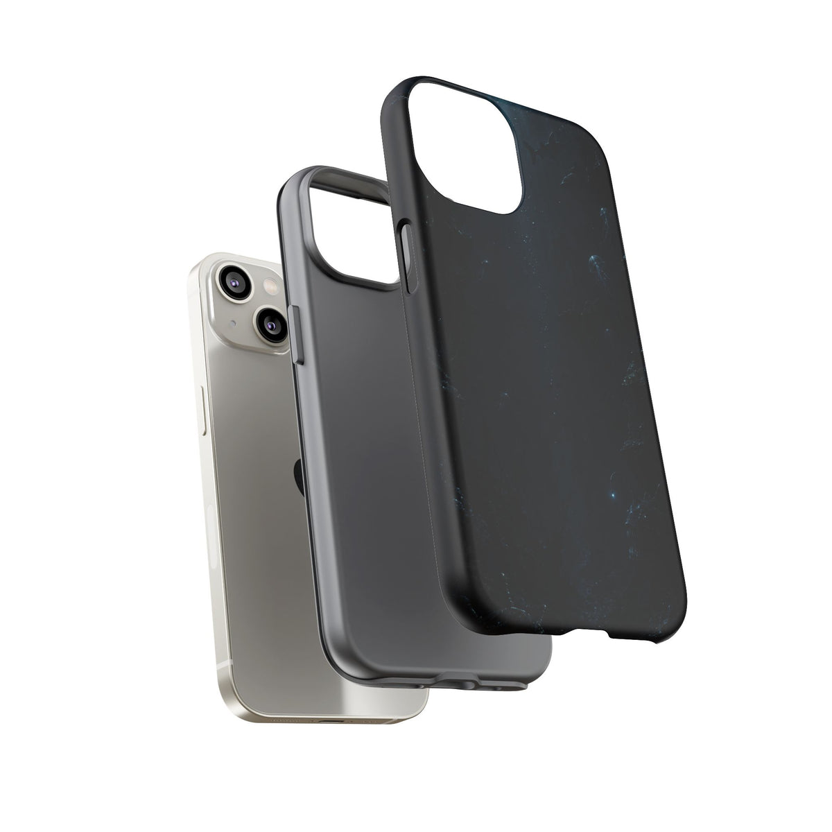 Dark Sea Trench Tough Phone Case — Protective Stylish iPhone Cover