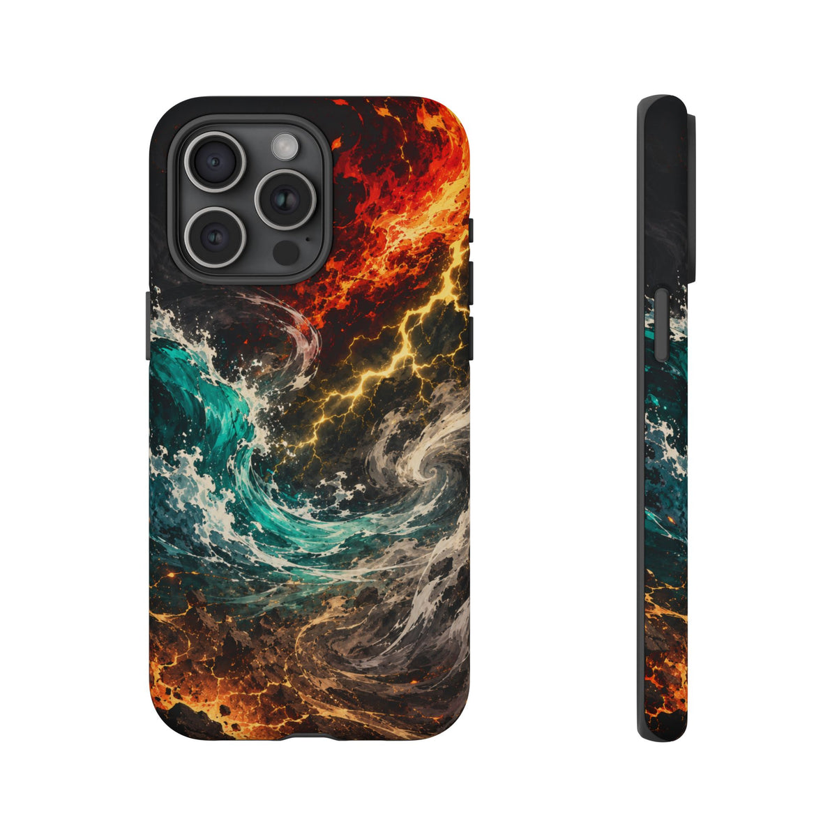 Elemental Cosmic Storm Tough Phone Case — Protective Case