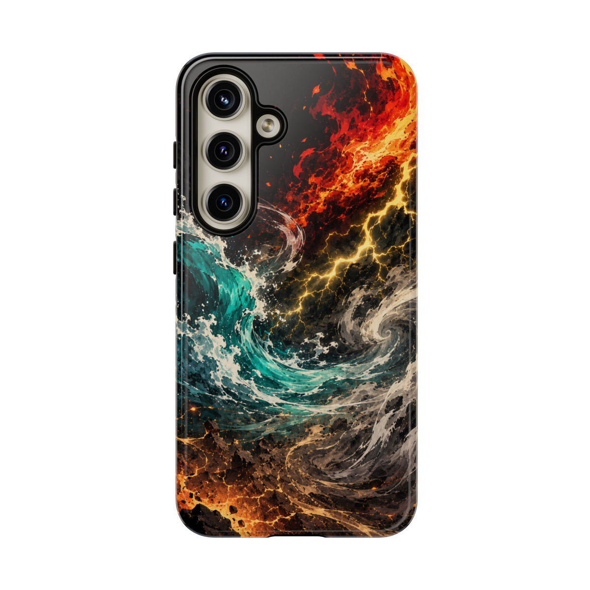 Elemental Cosmic Storm Tough Phone Case — Protective Case