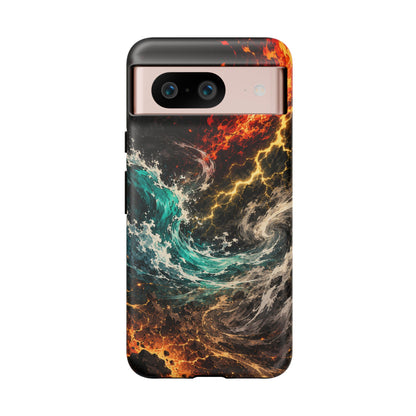 Elemental Cosmic Storm Tough Phone Case — Protective Case