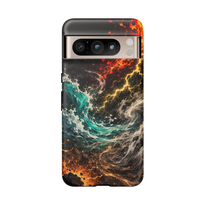 Elemental Cosmic Storm Tough Phone Case — Protective Case