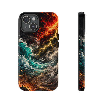 Elemental Cosmic Storm Tough Phone Case — Protective Case