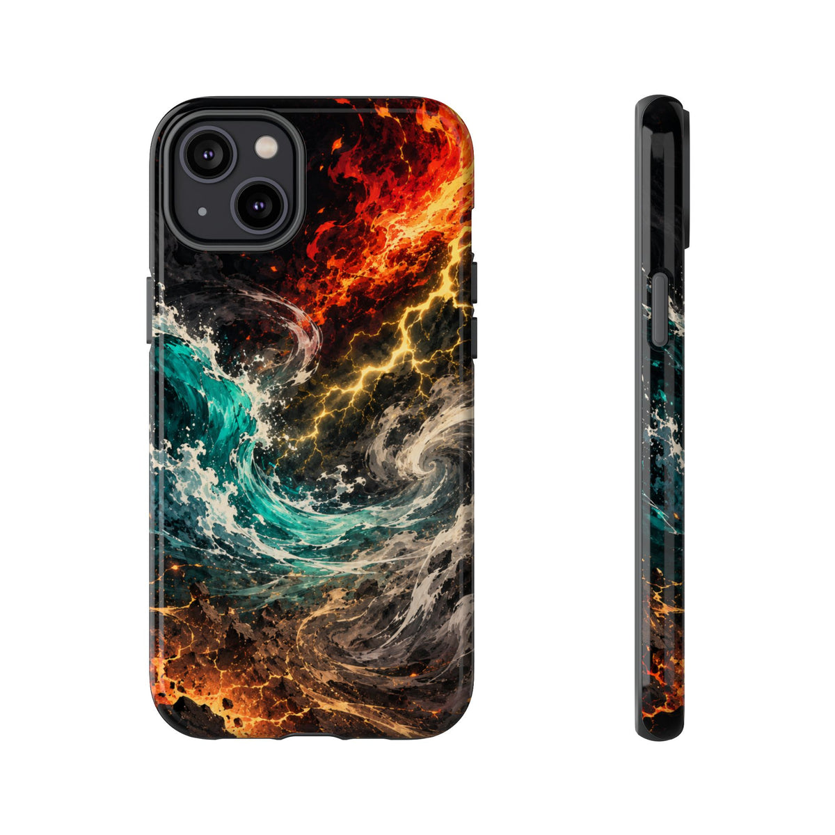 Elemental Cosmic Storm Tough Phone Case — Protective Case