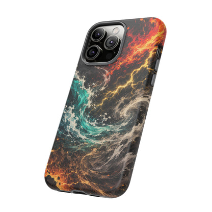 Elemental Cosmic Storm Tough Phone Case — Protective Case