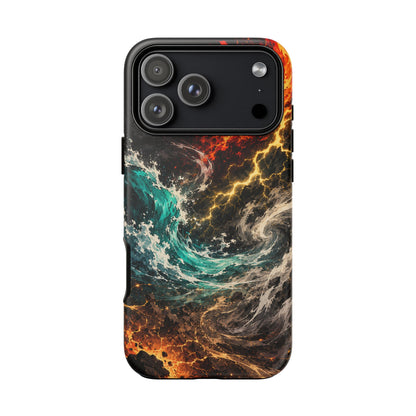 Elemental Cosmic Storm Tough Phone Case — Protective Case