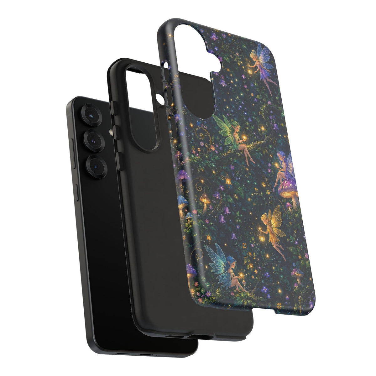 Fairy Night Tough Phone Case — Sparkling Fantasy Galaxy Protection