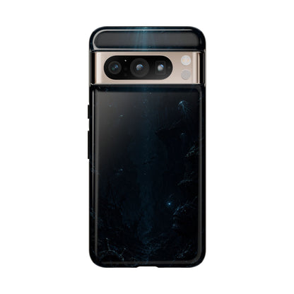 Dark Sea Trench Tough Phone Case — Protective Stylish iPhone Cover