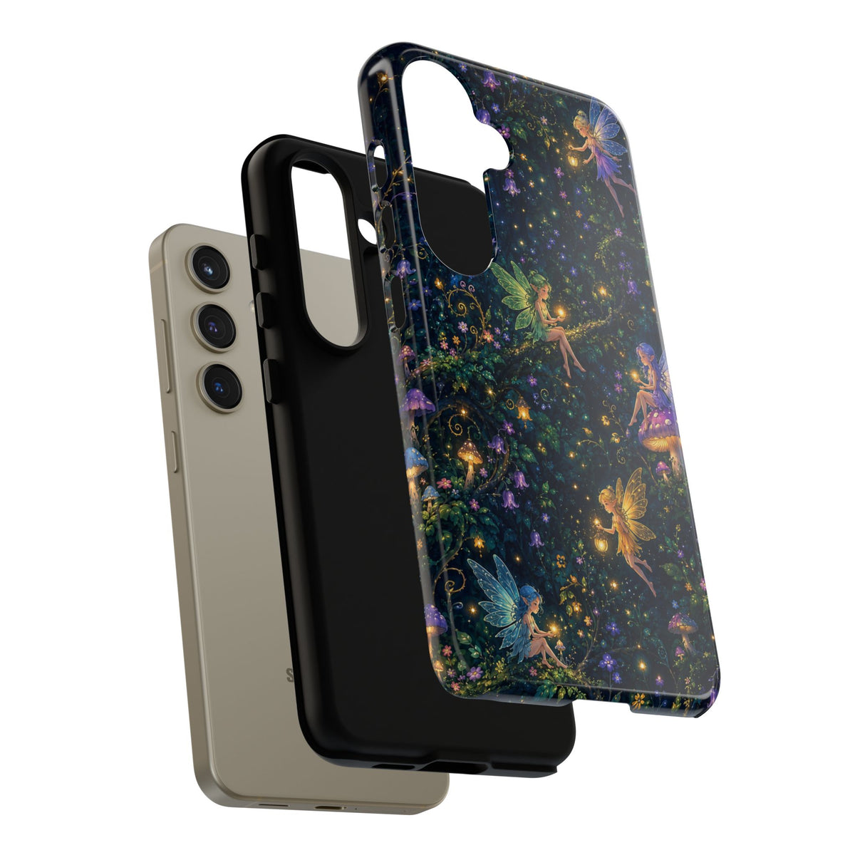 Fairy Night Tough Phone Case — Sparkling Fantasy Galaxy Protection