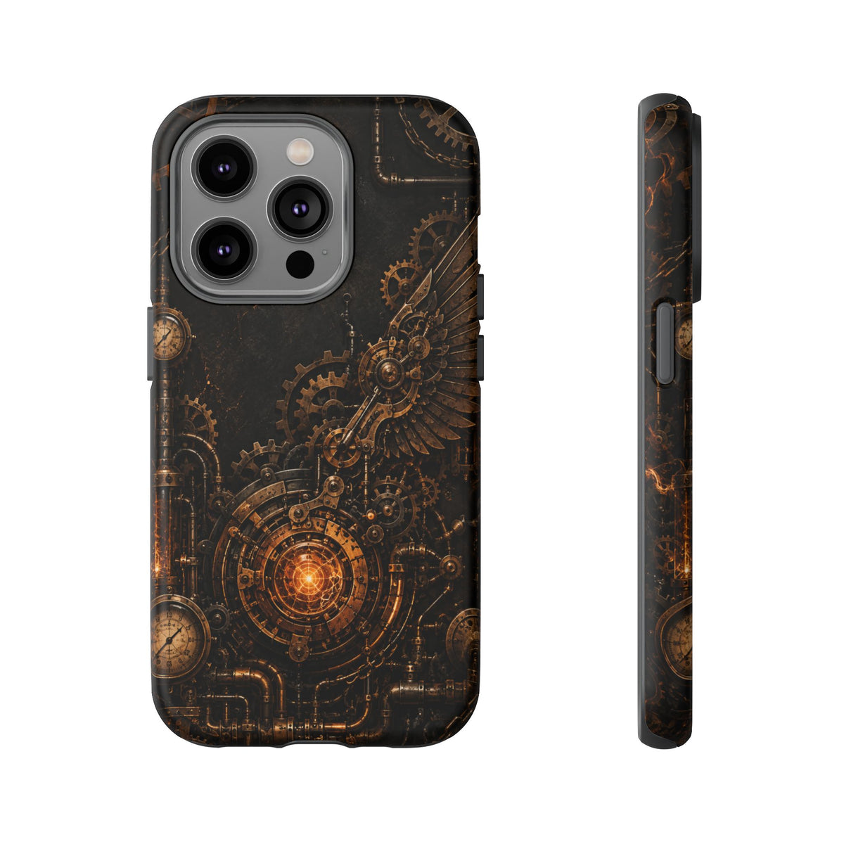 Steampunk Gear Wing Phone Case