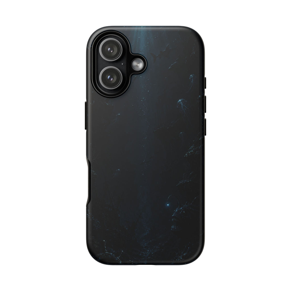 Dark Sea Trench Tough Phone Case — Protective Stylish iPhone Cover