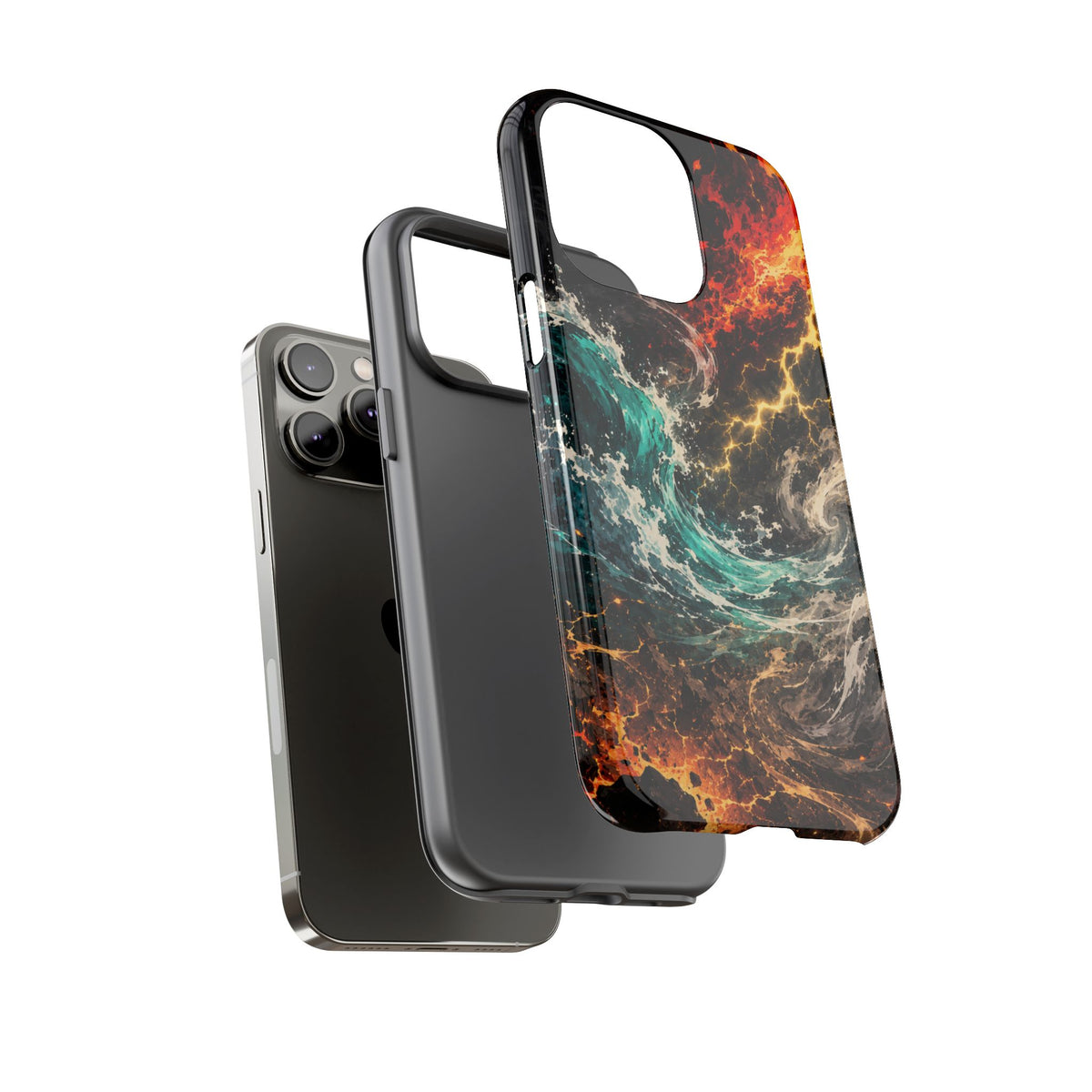 Elemental Cosmic Storm Tough Phone Case — Protective Case