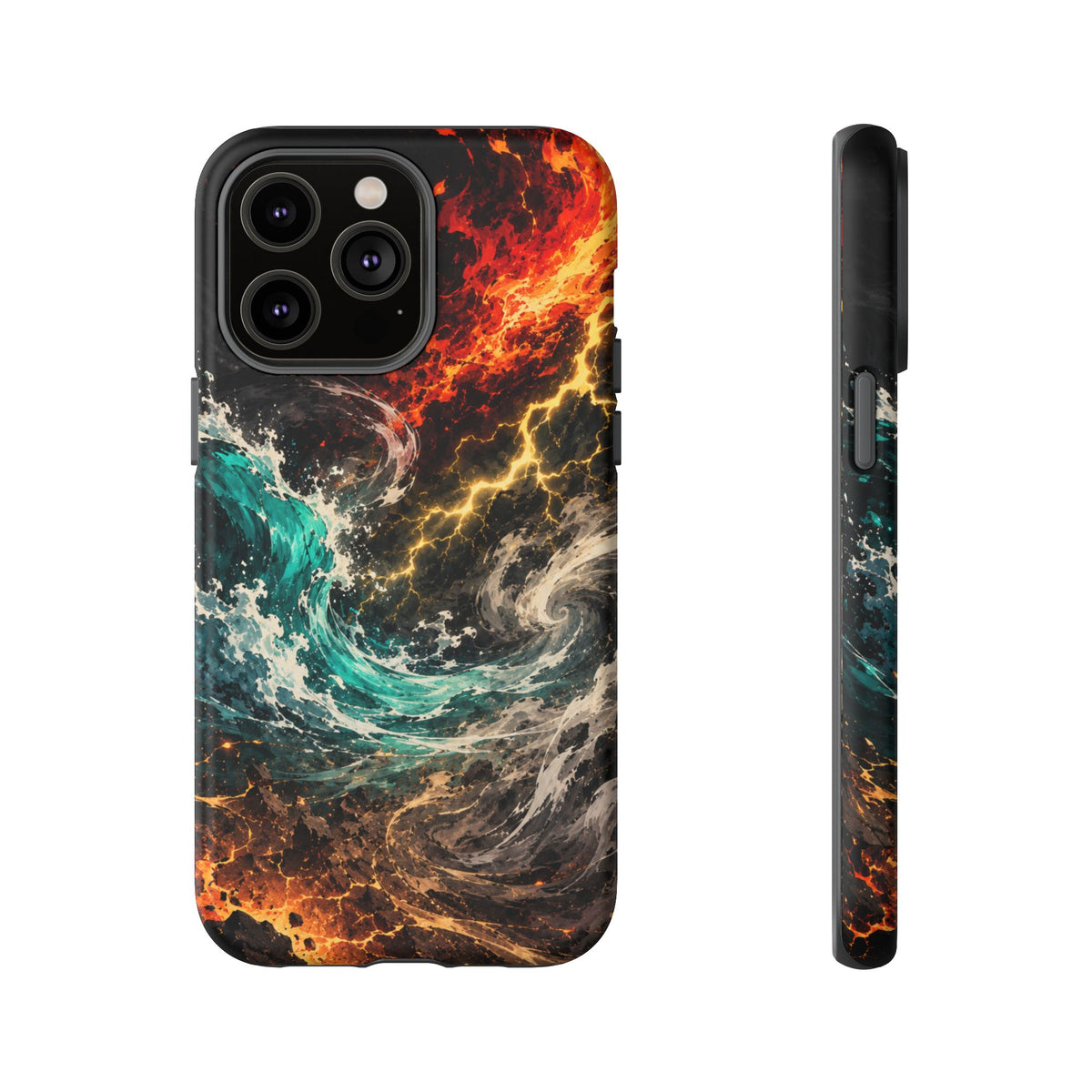 Elemental Cosmic Storm Tough Phone Case — Protective Case