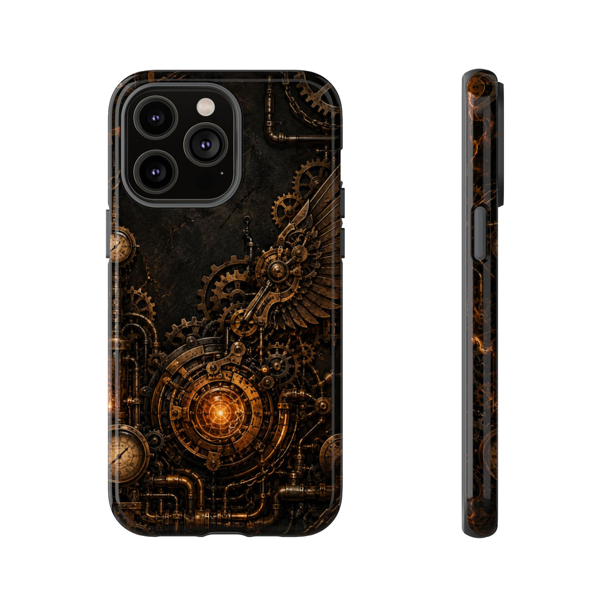 Steampunk Gear Wing Phone Case