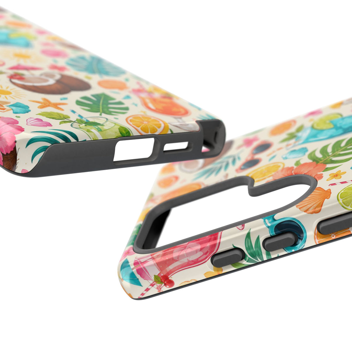 Tropical Cocktail Phone Case — Summer Beach Pattern iPhone Case