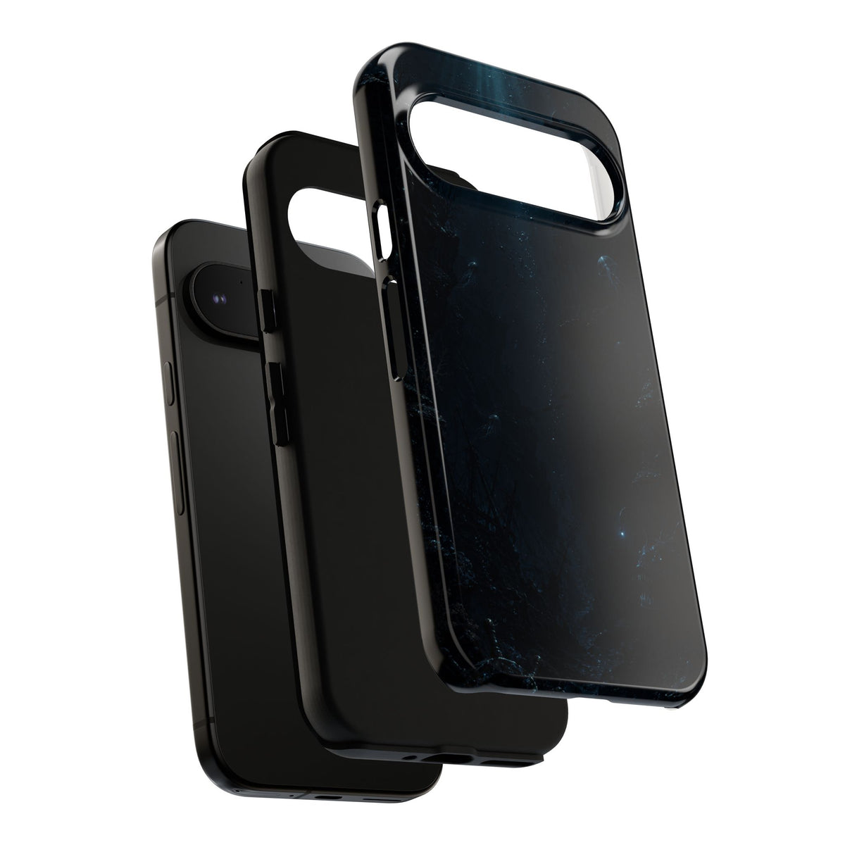 Dark Sea Trench Tough Phone Case — Protective Stylish iPhone Cover