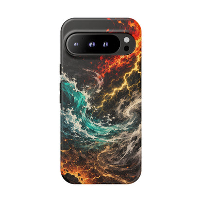 Elemental Cosmic Storm Tough Phone Case — Protective Case