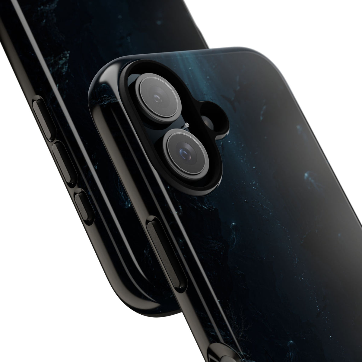 Dark Sea Trench Tough Phone Case — Protective Stylish iPhone Cover