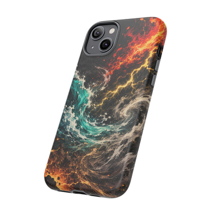 Elemental Cosmic Storm Tough Phone Case — Protective Case