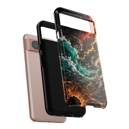 Elemental Cosmic Storm Tough Phone Case — Protective Case