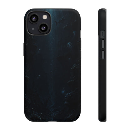 Dark Sea Trench Tough Phone Case — Protective Stylish iPhone Cover