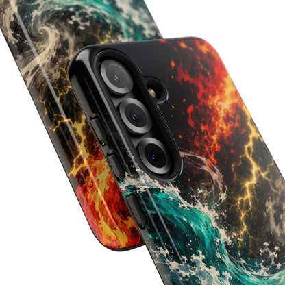 Elemental Cosmic Storm Tough Phone Case — Protective Case