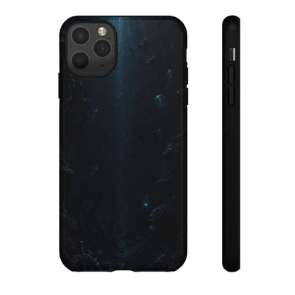 Dark Sea Trench Tough Phone Case — Protective Stylish iPhone Cover