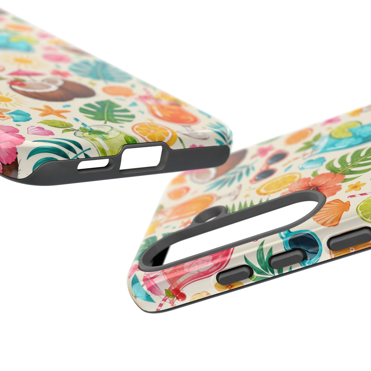 Tropical Cocktail Phone Case — Summer Beach Pattern iPhone Case