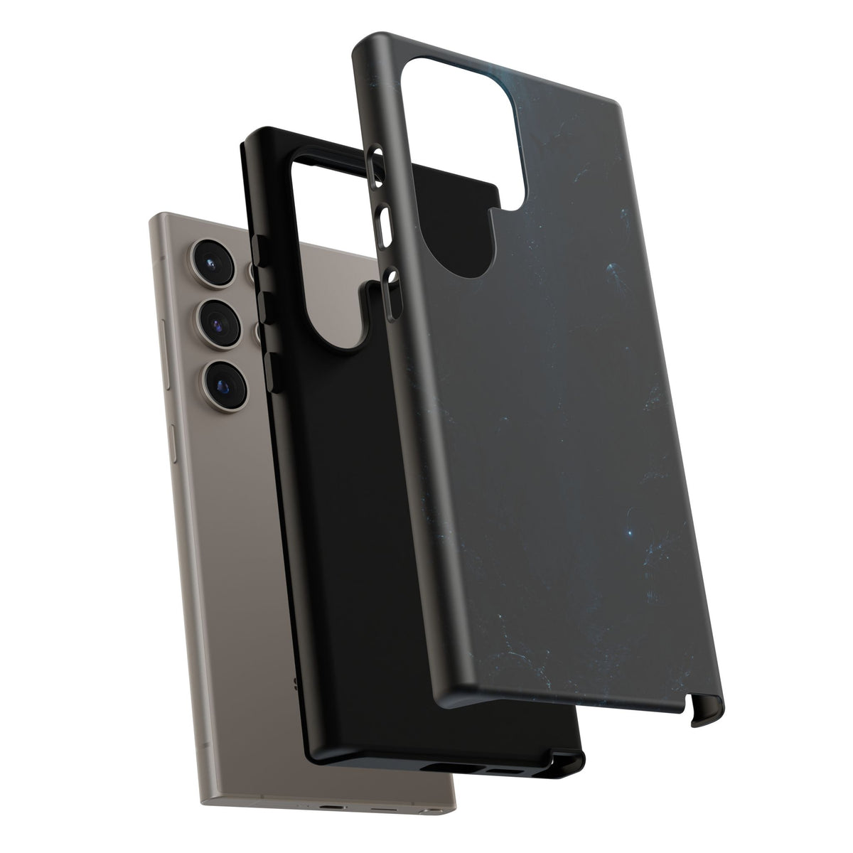 Dark Sea Trench Tough Phone Case — Protective Stylish iPhone Cover