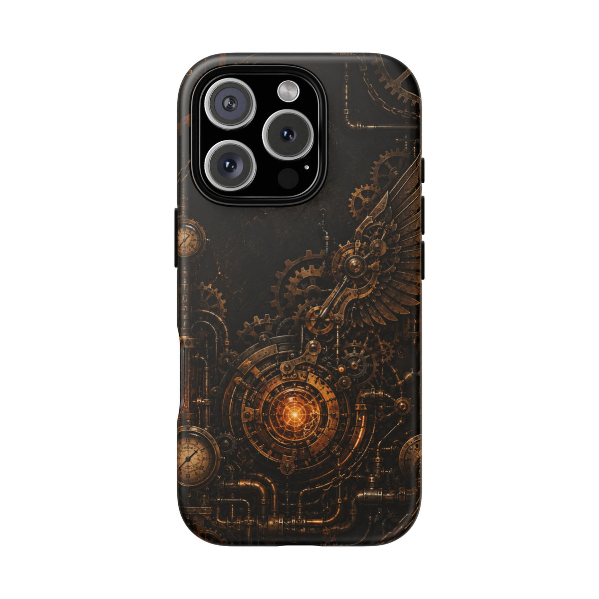 Steampunk Gear Wing Phone Case