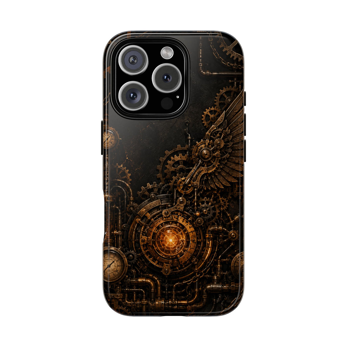 Steampunk Gear Wing Phone Case