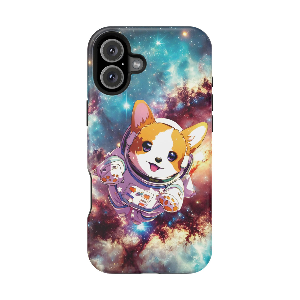 Space Corgi to the Rescue Impact-Resistant Case